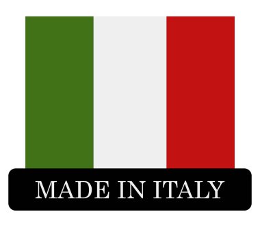 İtalya'da beyaz bir arka plan üzerinde yapılan