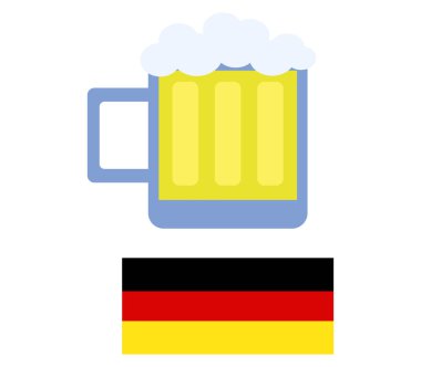 Beyaz arkaplanda bira sabıka simgesi