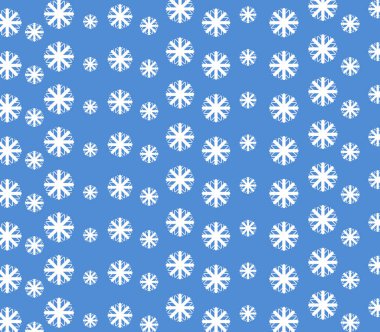 Snowflakes desen beyaz arka plan üzerinde
