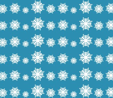 Snowflakes desen renkli arka plan üzerinde