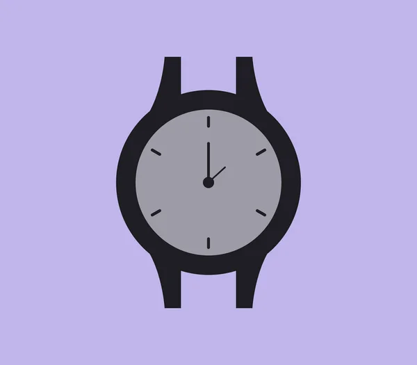 Armbanduhr Symbol Auf Weißem Hintergrund — Stockvektor