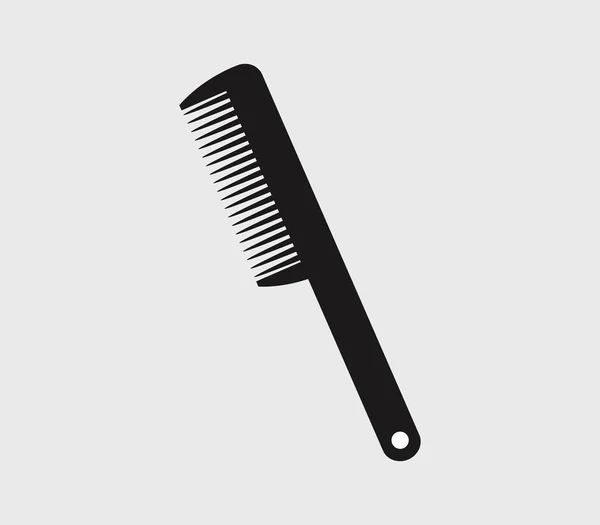 Comb Icon White Background — Stock Vector