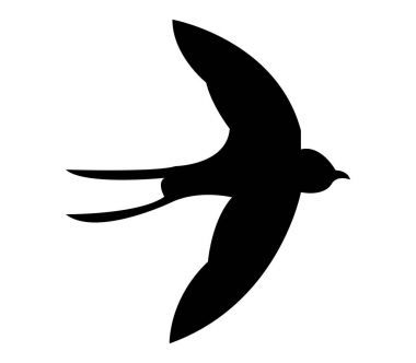 simgesi beyaz arka plan üzerinde yutmak