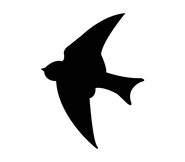 白色背景上的燕子图标 — 图库矢量图片