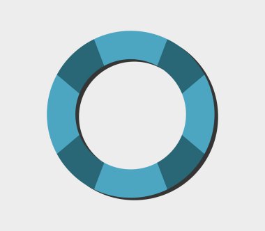 hayat şamandıra simgesi beyaz arka plan üzerinde