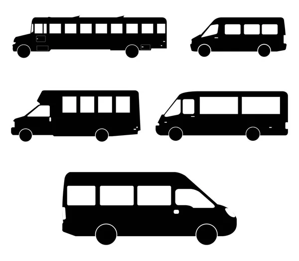 白い背景の上の学校のバスのアイコン — ストックベクタ