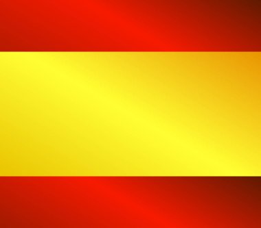 beyaz zemin üzerine İspanya bayrağı