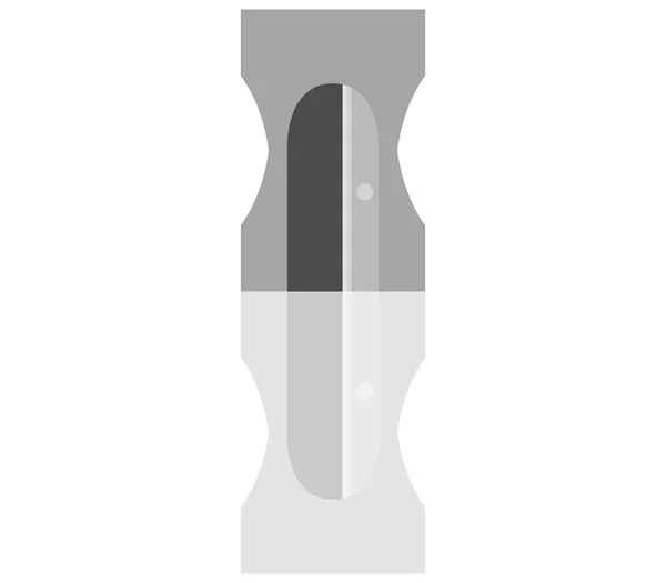 Tempera Bleistifte Symbol Auf Weißem Hintergrund — Stockvektor