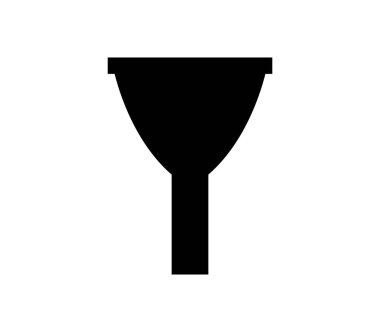 Huni simgesi beyaz arka plan üzerinde