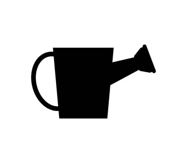 bitki waterer simgesi beyaz arka plan üzerinde