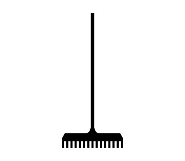 Beyaz arka plan üzerinde komisyon simgesi