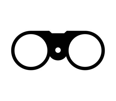 Spyglass simgesi beyaz arka plan üzerinde