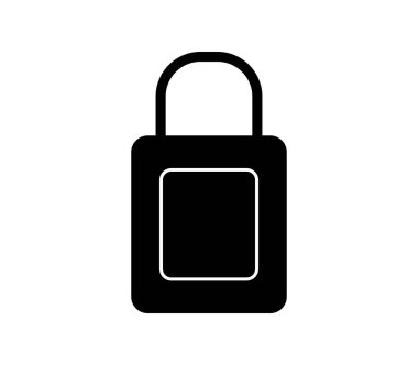 Beyaz arkaplanda ağırlık simgesi