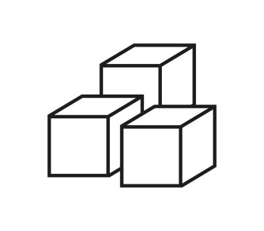 şeker simgesi beyaz arka plan üzerinde