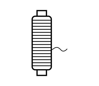 Beyaz arka plan üstünde kutsal kişilerin resmi sicim