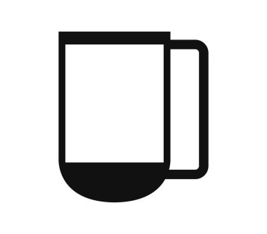 Beyaz arkaplanda bira simgesi