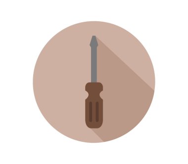 beyaz arkaplanda vida simgesi