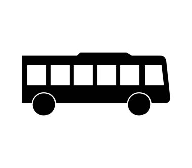 Beyaz arkaplan üzerinde vektör ile resimlenmiş şehir yolu simgesi