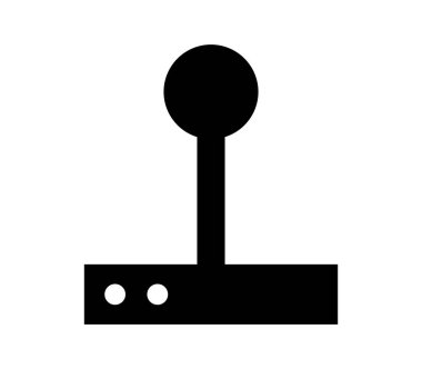 Beyaz arkaplanda Joy pad simgesi