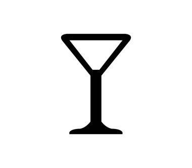 Şarap şişesi simgesi beyaz arkaplanda vektör ile gösterilmiştir