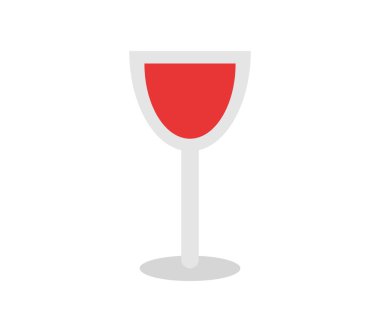 Beyaz arka plan üzerinde şarap cam kutsal kişilerin resmi