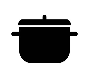 Beyaz arka planda esrar ikonu pişirmek. Vektör illüstrasyonu