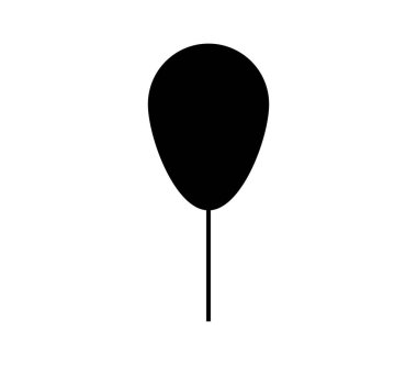 beyaz arkaplanda balon illüstrasyonu