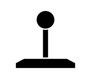 Beyaz arkaplanda Joy pad simgesi