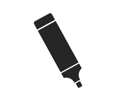 beyaz arkaplandaki renklendirme simgesi