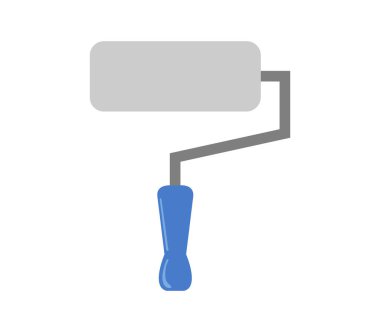 Beyaz arkaplanda paten simgesi