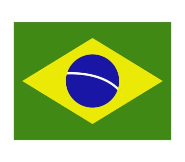 colorful flag of brazil texture