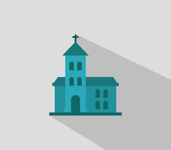 Церковна Ікона Білому Тлі — стоковий вектор