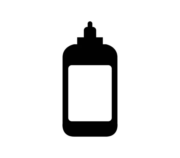 Ikone Flasche Klebstoff Vektor Illustration — Stockvektor