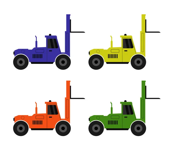 Illustration Camion Sur Fond Blanc — Image vectorielle