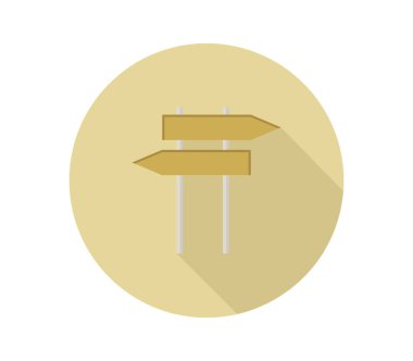 Pano simgesi vektörü beyaz arkaplanda izole edildi.  