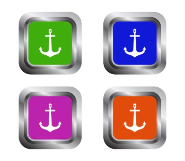 Beyaz arkaplanda bir sunucu simgesi