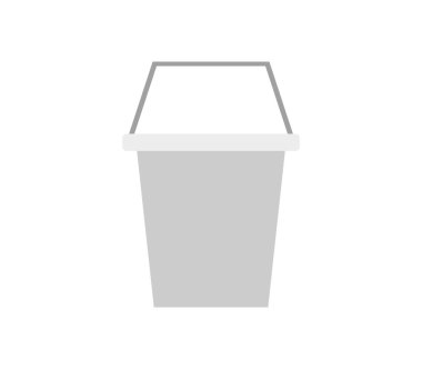 Beyaz arka plan üstünde kova kutsal kişilerin resmi