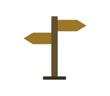 Pano simgesi vektörü beyaz arkaplanda izole edildi.  