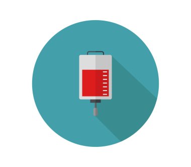 beyaz arka planda kan bağışı