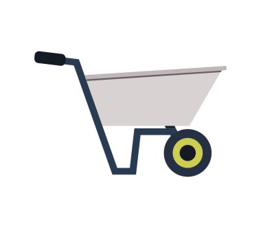 bahçe tramvayı ikonu vektör illüstrasyonu