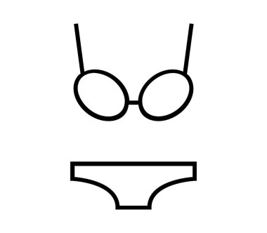 beyaz arkaplanda resimli mayo simgesi