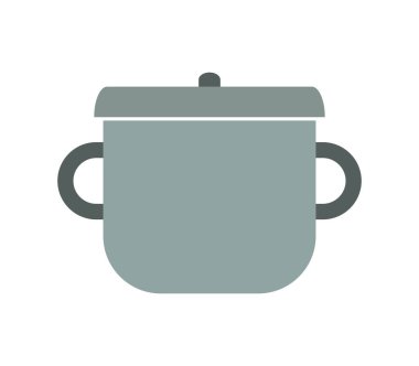 Beyaz arka planda esrar ikonu pişirmek. Vektör illüstrasyonu