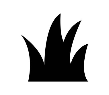 Çimen vektör simgesini terk eder