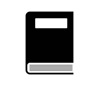 Beyaz arkaplandaki kitap illüstrasyonu