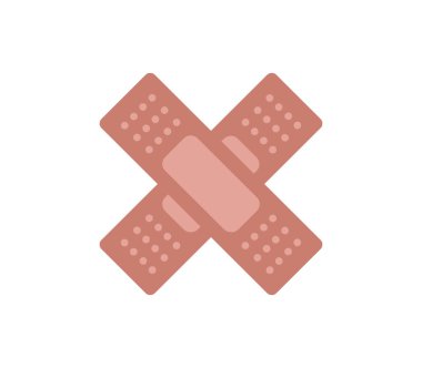 beyaz arkaplanda alçı simgesi