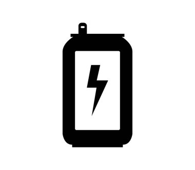 Beyaz arkaplanda içecek simgesi