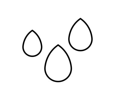 Beyaz arkaplanda petrol simgesi