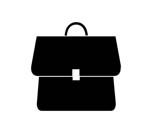 Icono de bolsa de trabajo sobre fondo blanco — Vector de stock