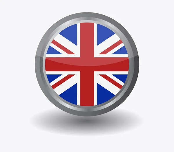 Texture Flag Great Britain — Stock Vector