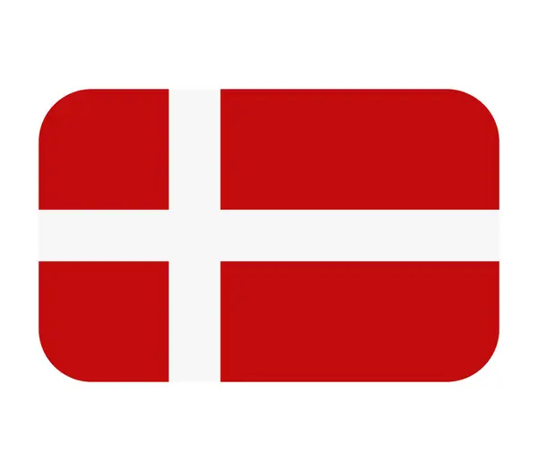 Illustrazione Vettoriale Con Bandiera Del Contrassegno — Vettoriale Stock